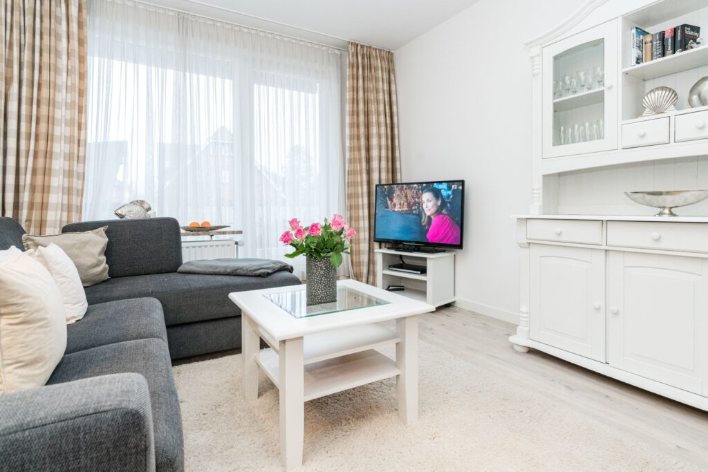Fernseher in Ferienwohnung auf Sylt